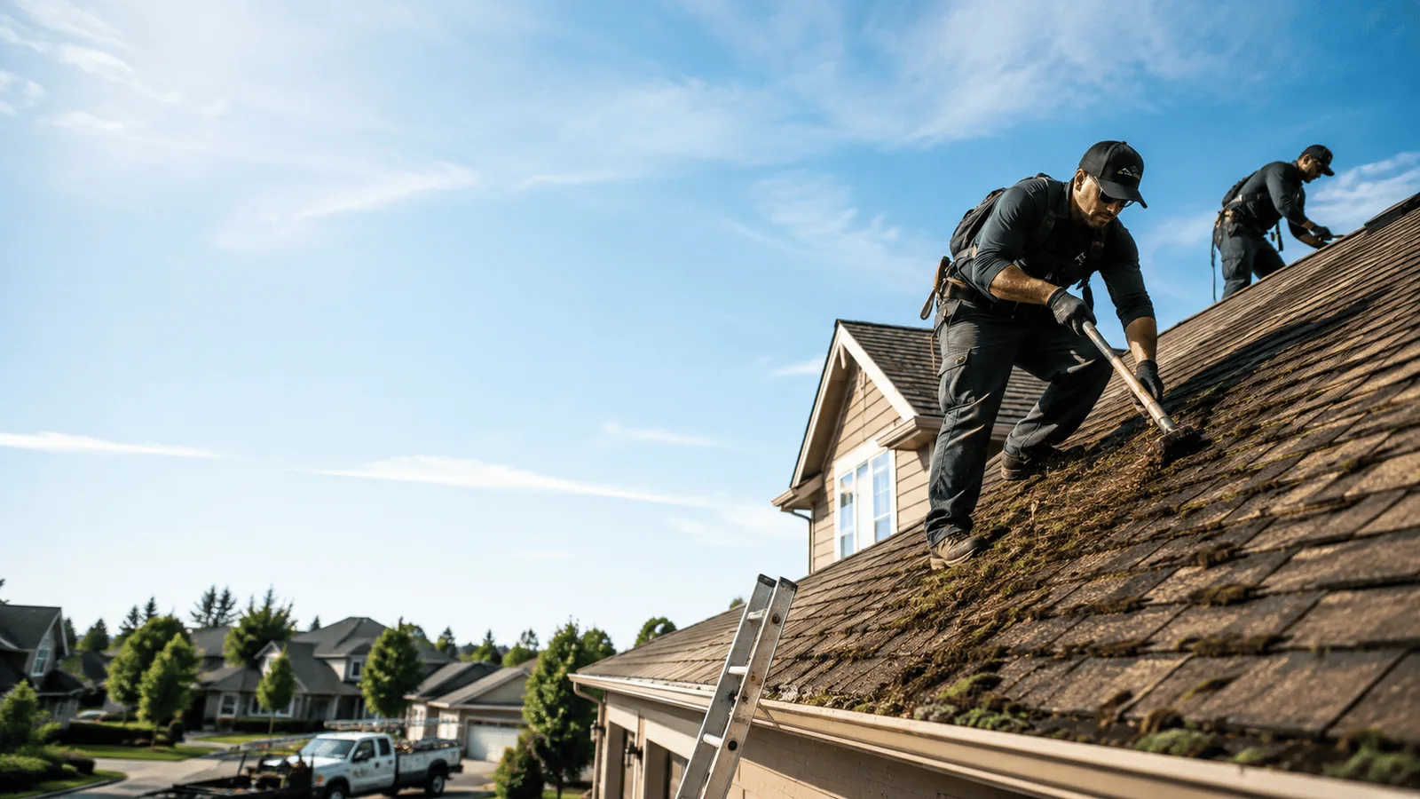 Roof Moss Removal in North Bend, PA near me